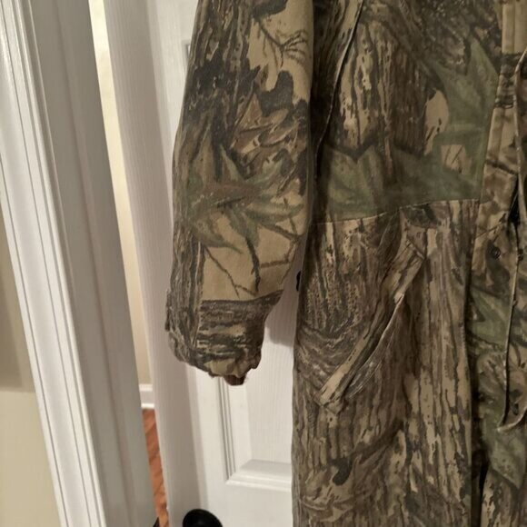 Vintage 10X Gore-Tex Rainwear Men's Hunting Coveralls W/hood Camo USA Realtree M - Picture 5 of 16